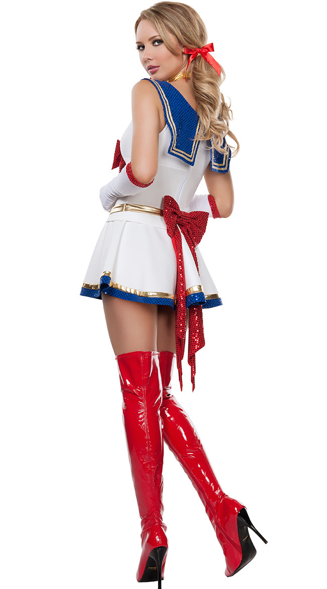 F66167 ANIME SAILOR HEROINE COSTUME